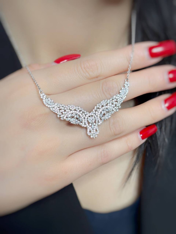 سرویس نقره جواهری کد s00y8 با عیار 925