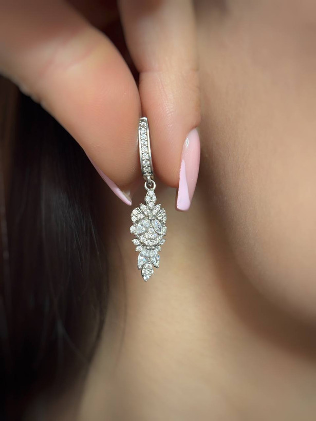 سرویس نقره جواهری با ظاهری لوکس و شیک با عیار 925